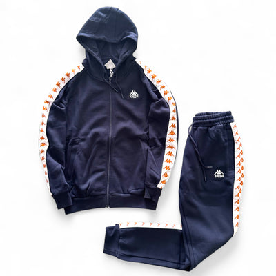 Tuta Kappa Zamin Cotone Blu/Bianco