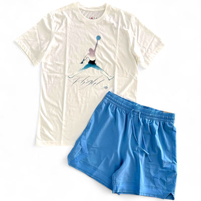 Outfit Nike Jordan Bianco/Blu