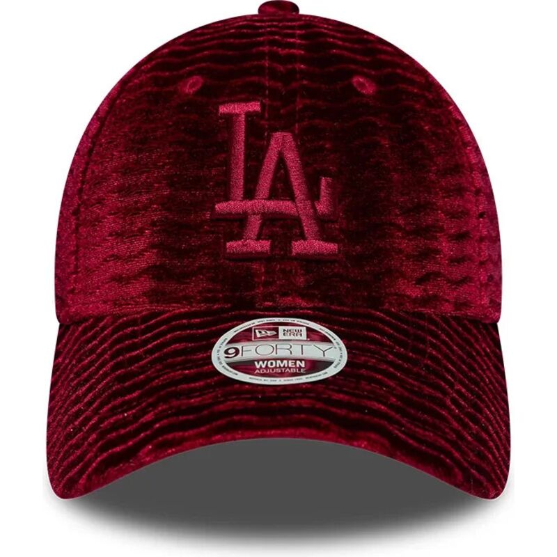 Cappellino New Era LA Velour Rosso
