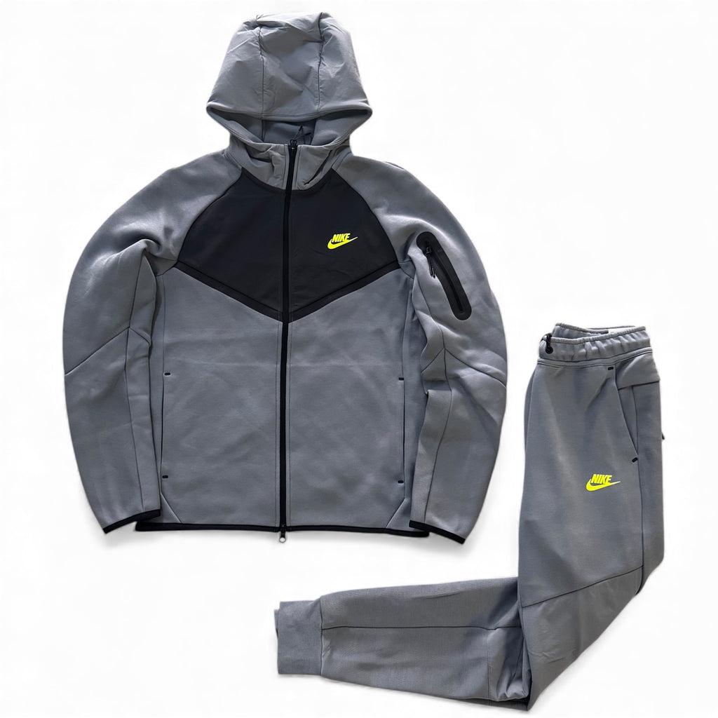 Tuta Nike Tech Felpata Grigio Fumo