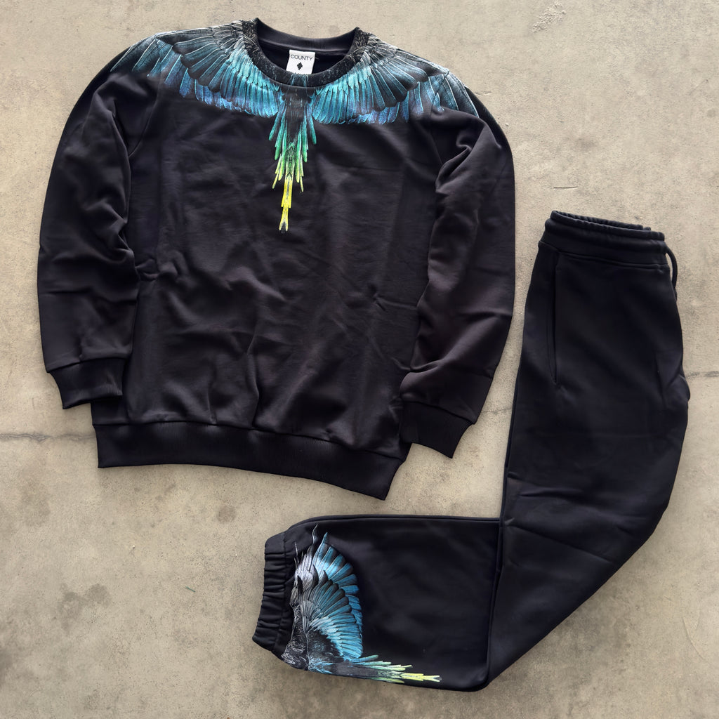 Tuta Marcelo Burlon 2026 Nero 024