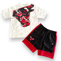 Outfit New Era Chicago Bulls Bianco/Nero
