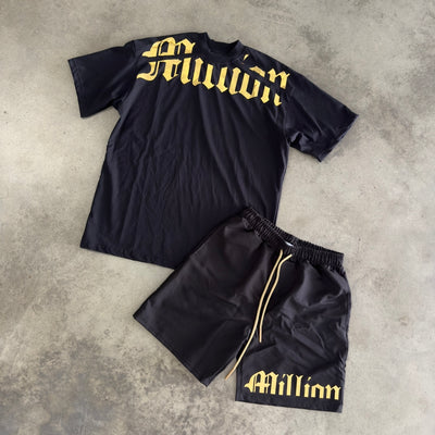 Outfit Million Cortar Nero Oro