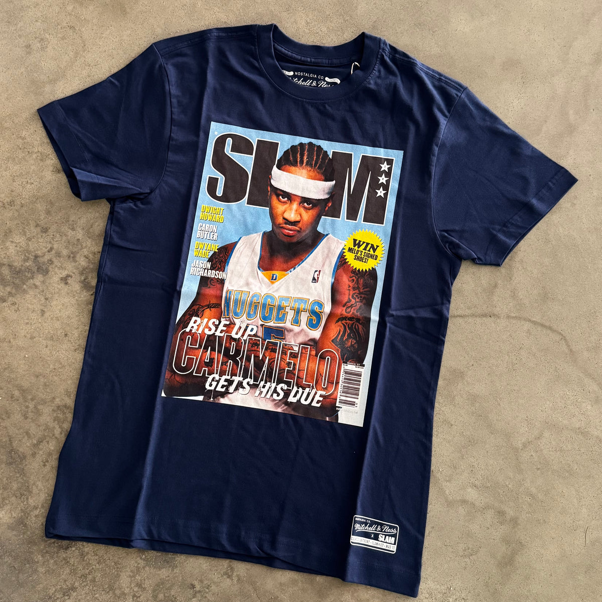 T-shirt Mitchell And Ness Denver Nuggets Carmelo Anthony