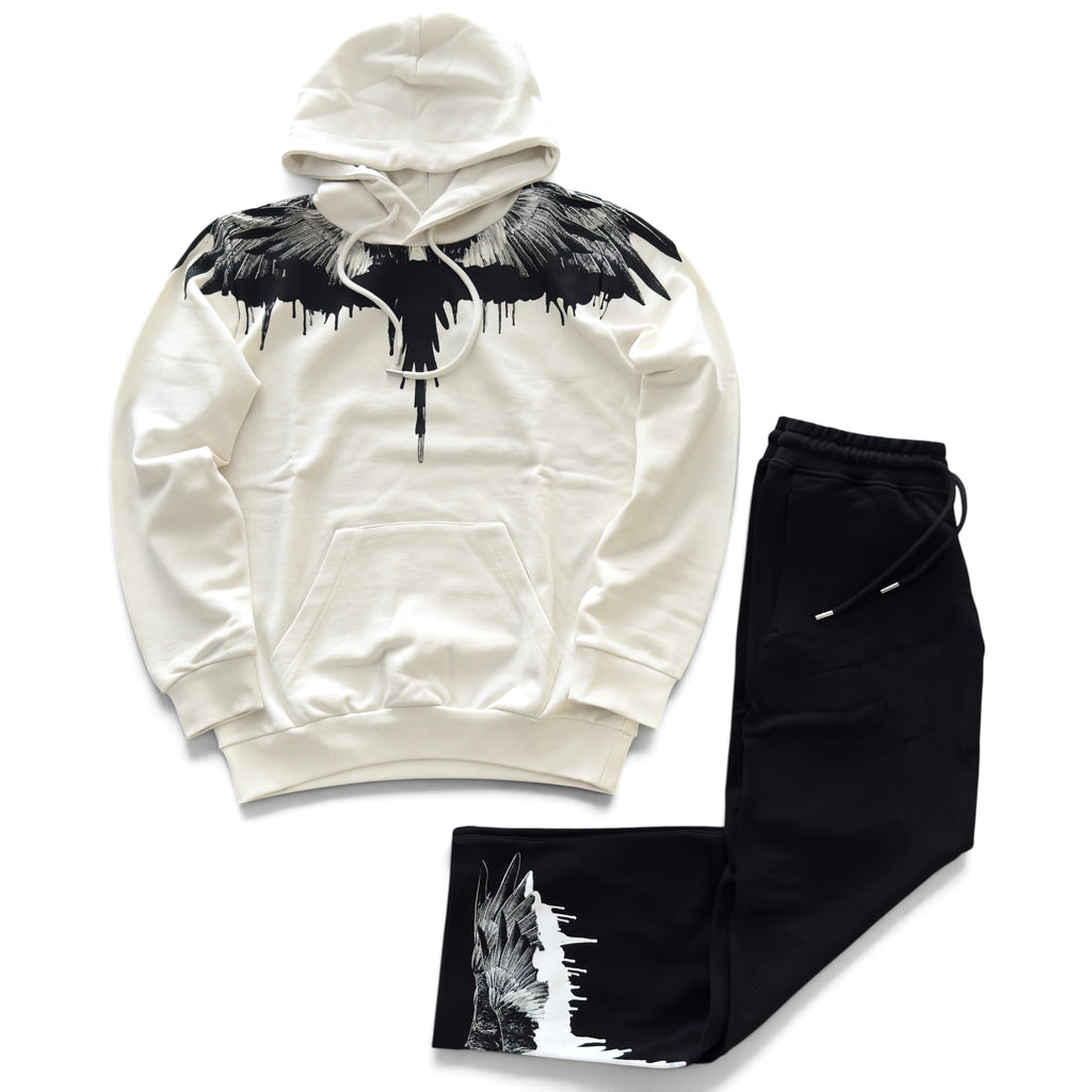 Tuta Marcelo Burlon 2027 Bianco/Nero 081