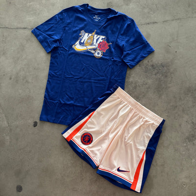 Outfit Nike Chelsea Blu/Beige