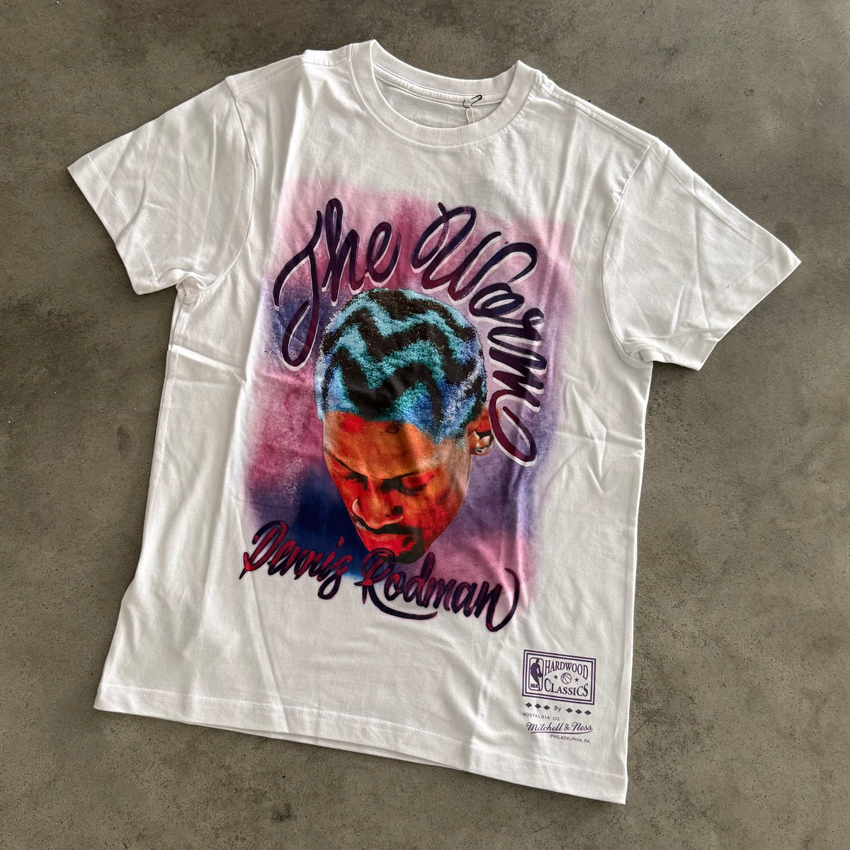 T-shirt Mitchell And Ness Chicago Bulls Dennis Rodman