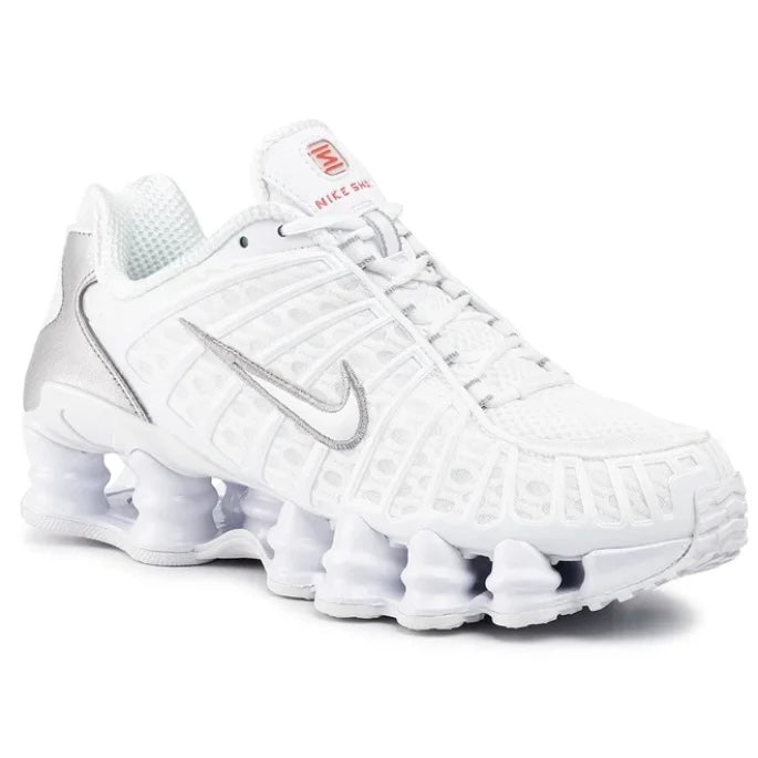 Nike Shox TL Bianco/Argento