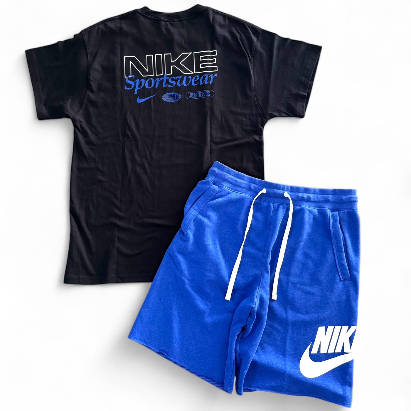 Outfit Nike Nero/Blu Alumni