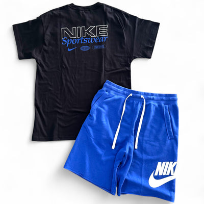 Outfit Nike Nero/Blu Alumni