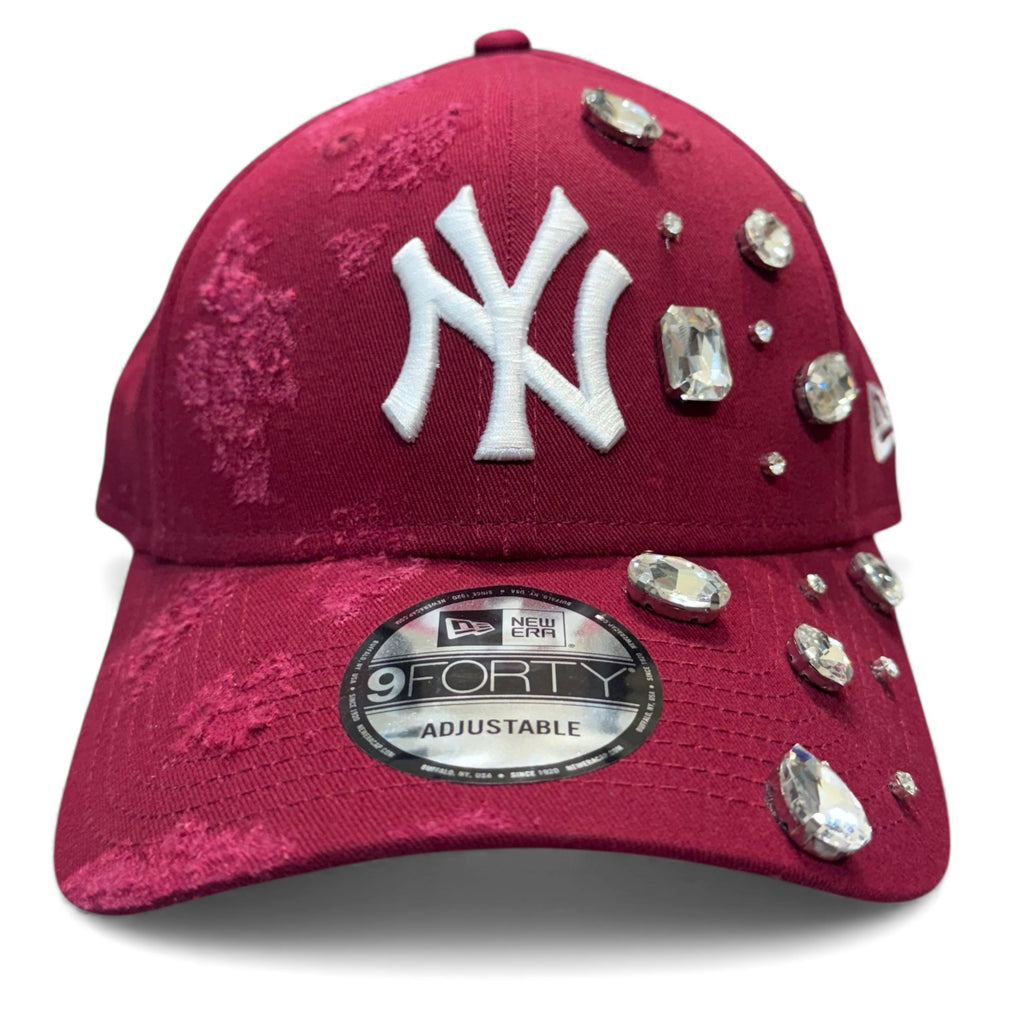 Cappellino New Era NY Custom Bordeaux
