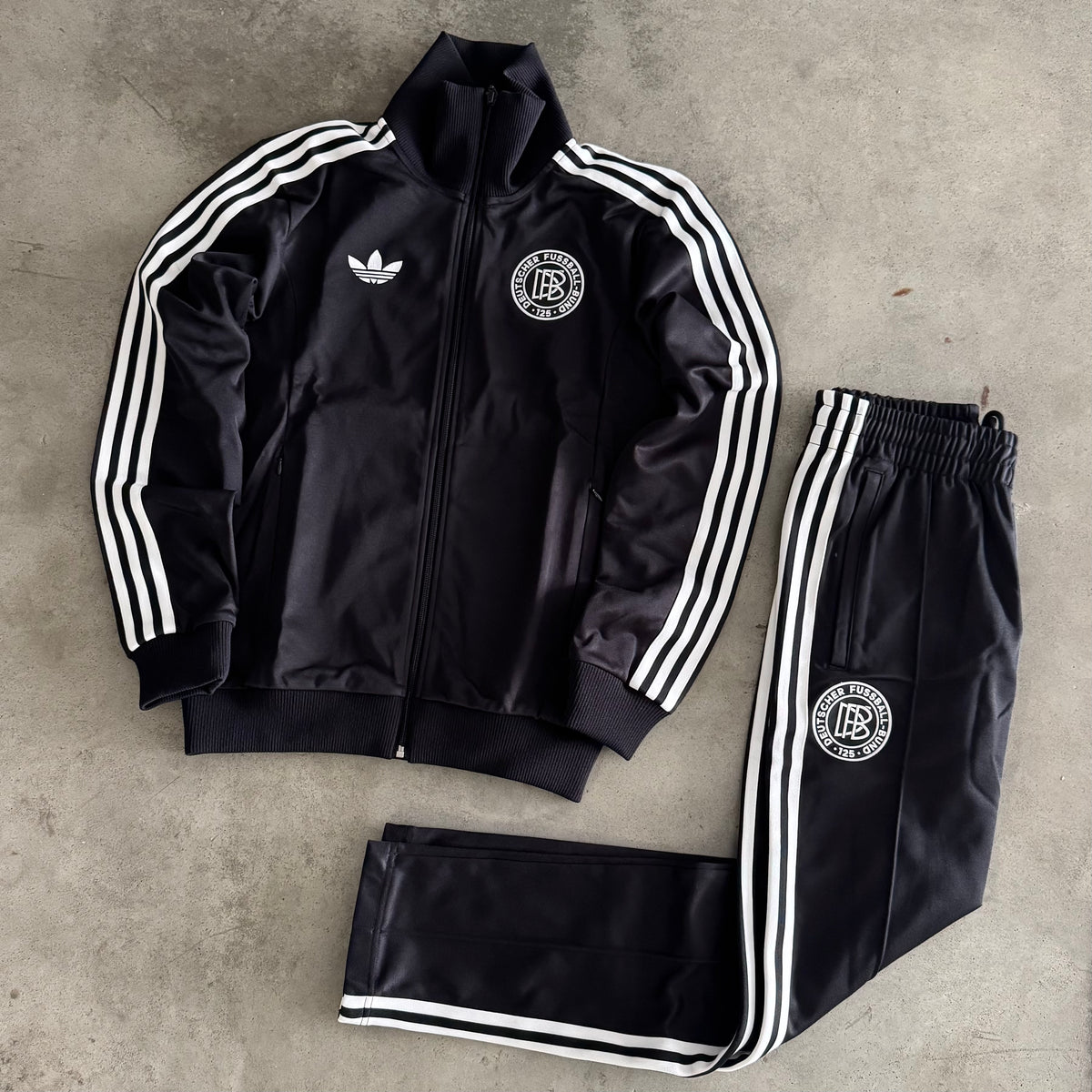 Tuta Adidas Germania 125 Anniversary Nero