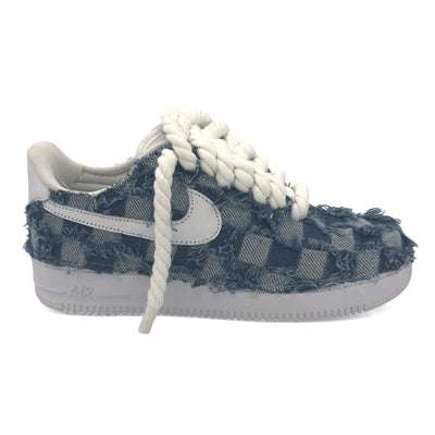 Air Force 1 '07 Low Sky Blue Denim Jacquard