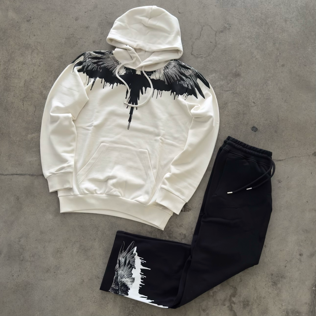 Tuta Marcelo Burlon 2027 Bianco/Nero 081