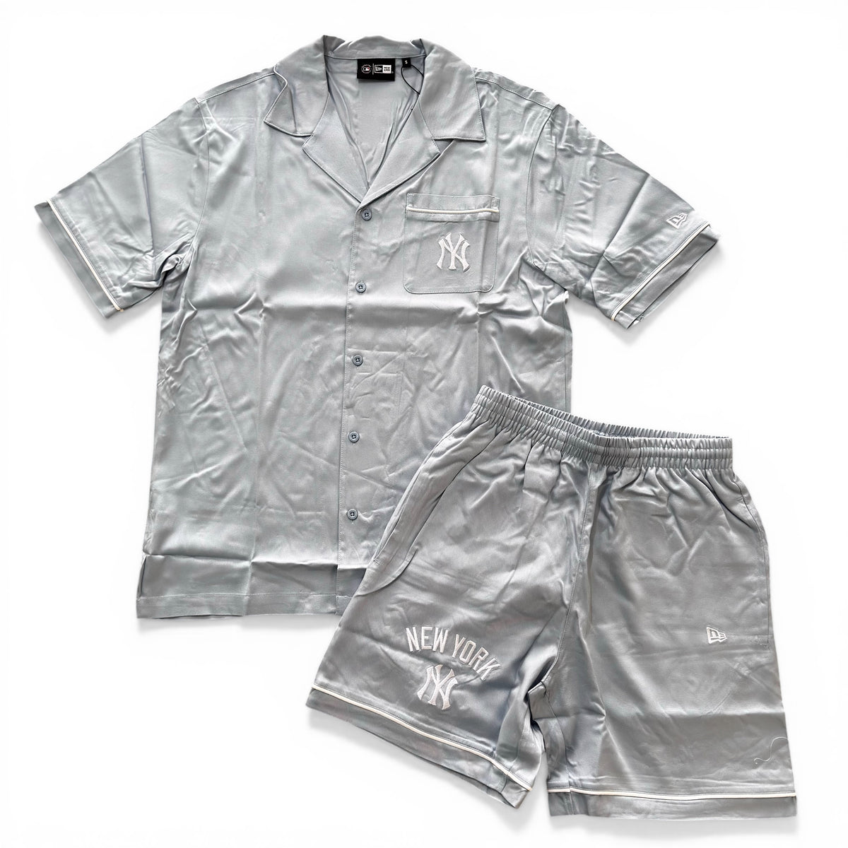 Outfit New Era NY Camicia Azzurro