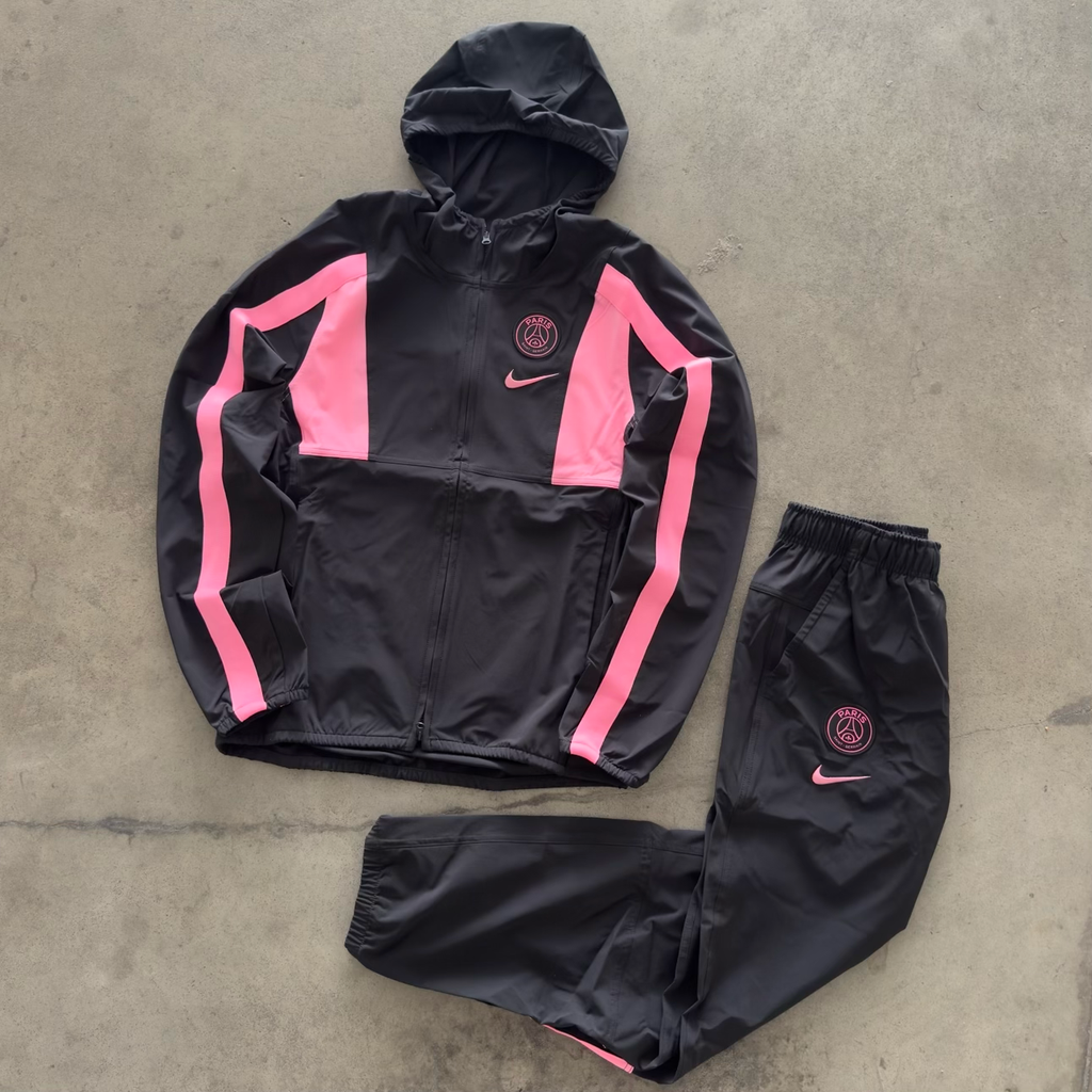 Tuta Nike PSG Nero/Rosa Fanswear