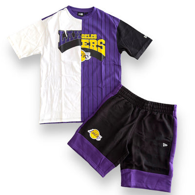 Outfit New Era Lakers Pinstripe