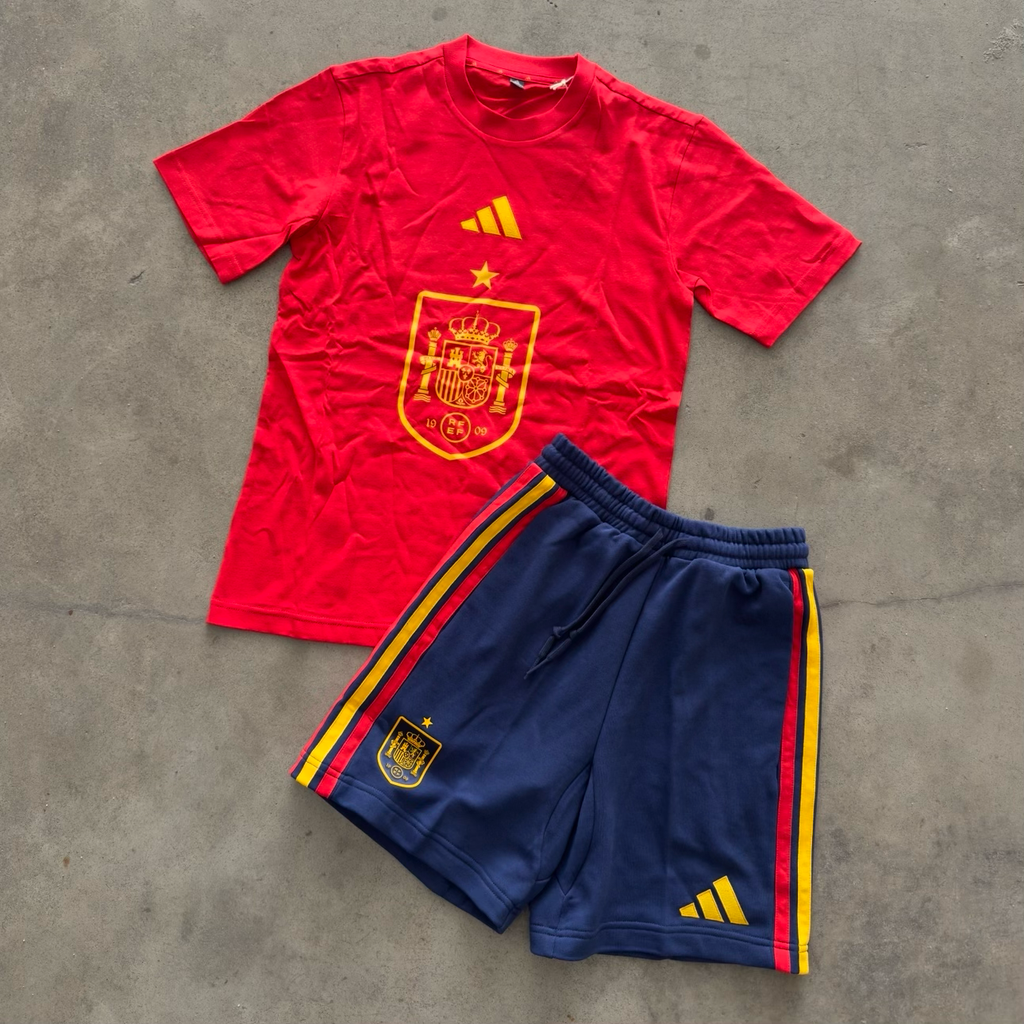 Outfit Adidas Spagna Rosso/Blu