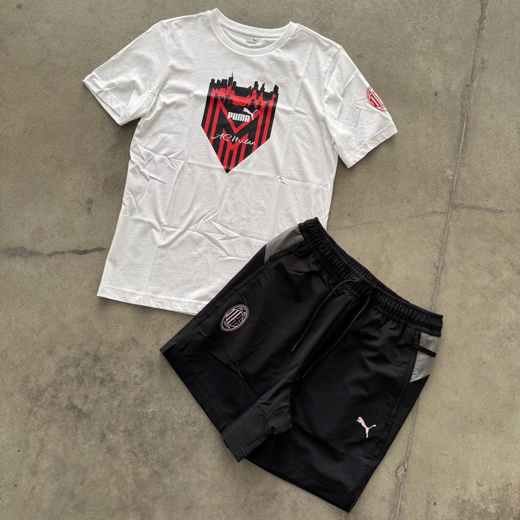 Outfit Puma Milan Bianco/Nero
