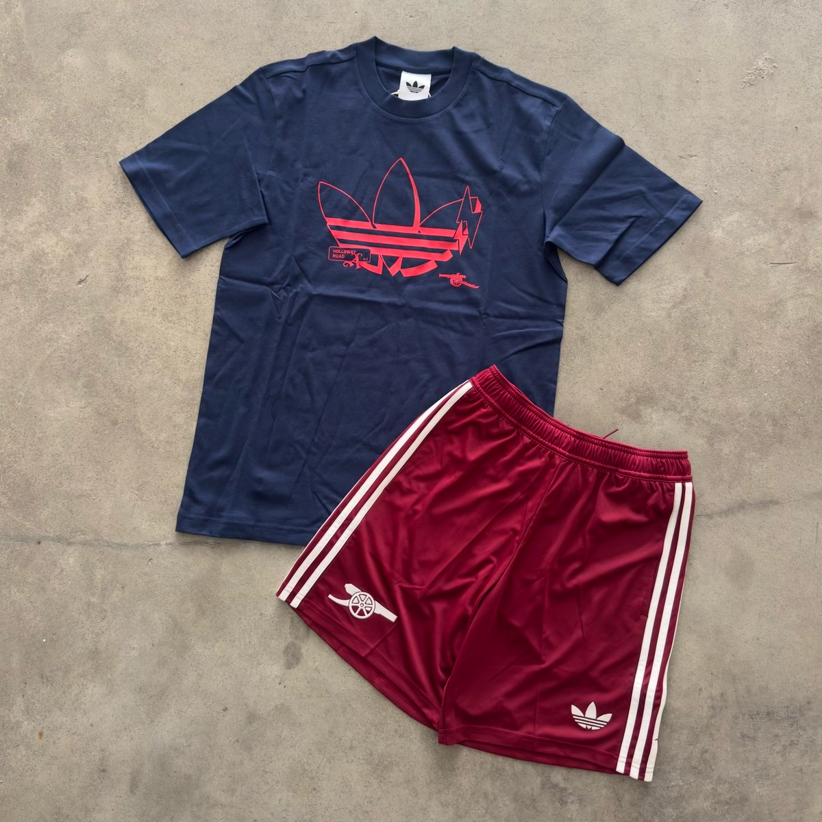 Outfit Adidas Arsenal Blu/Rosso