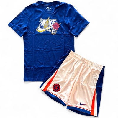 Outfit Nike Chelsea Blu/Beige