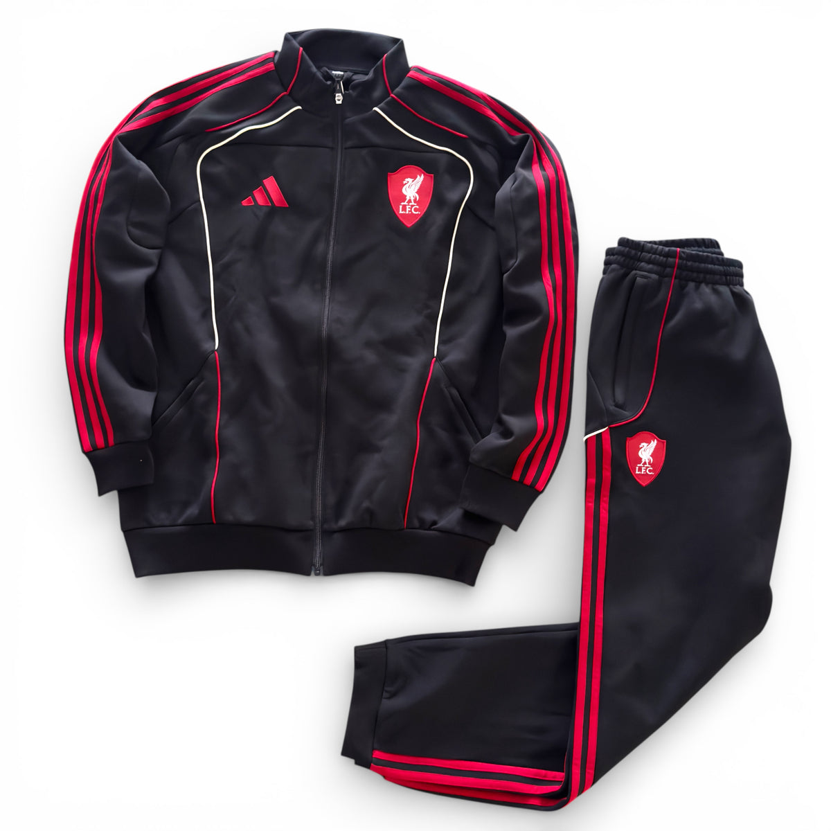 Tuta Adidas Liverpool 2026 con Zip Felpato
