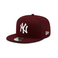 Cappellino New Era NY Bordeaux 9Fifty
