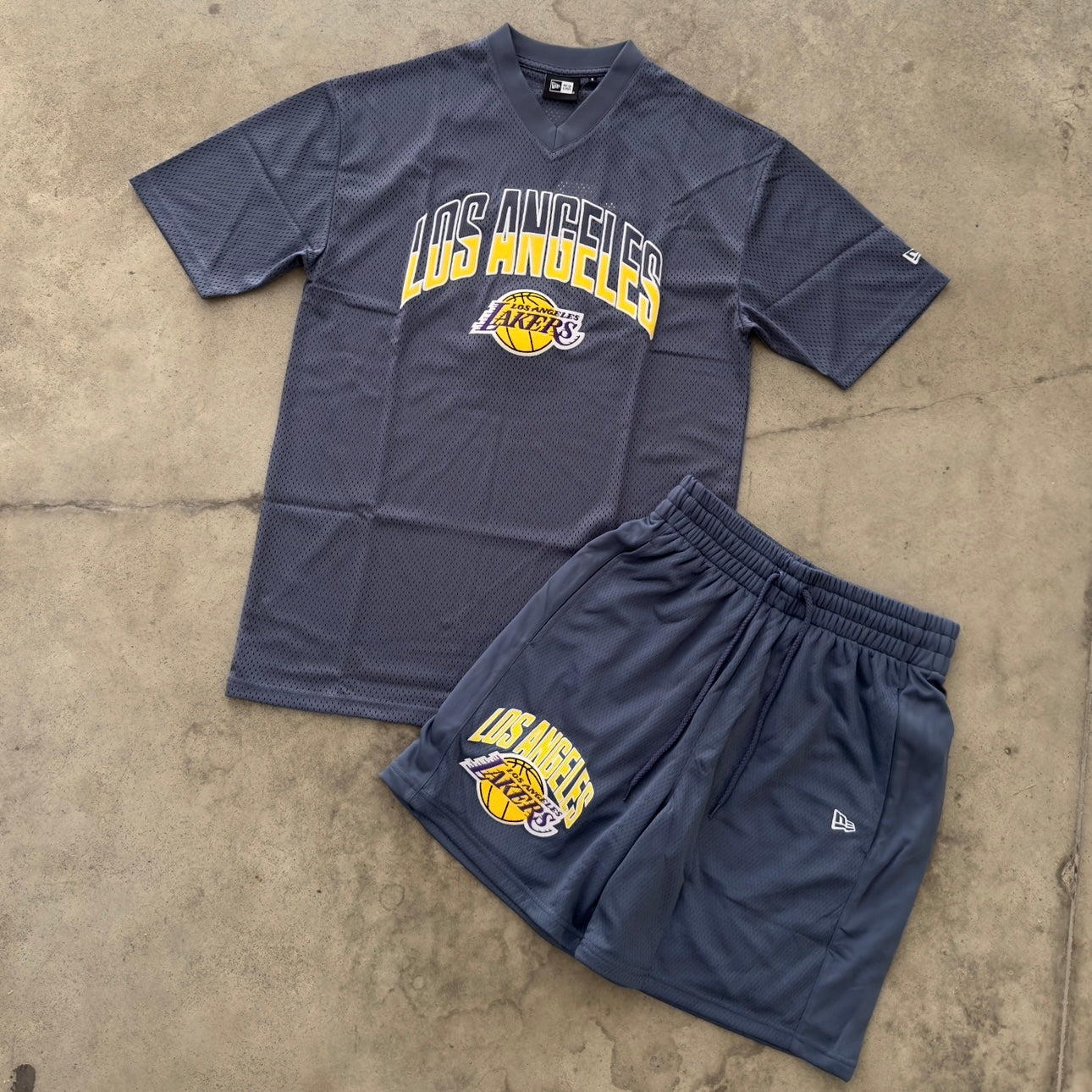 Outfit New Era Lakers in Mesh