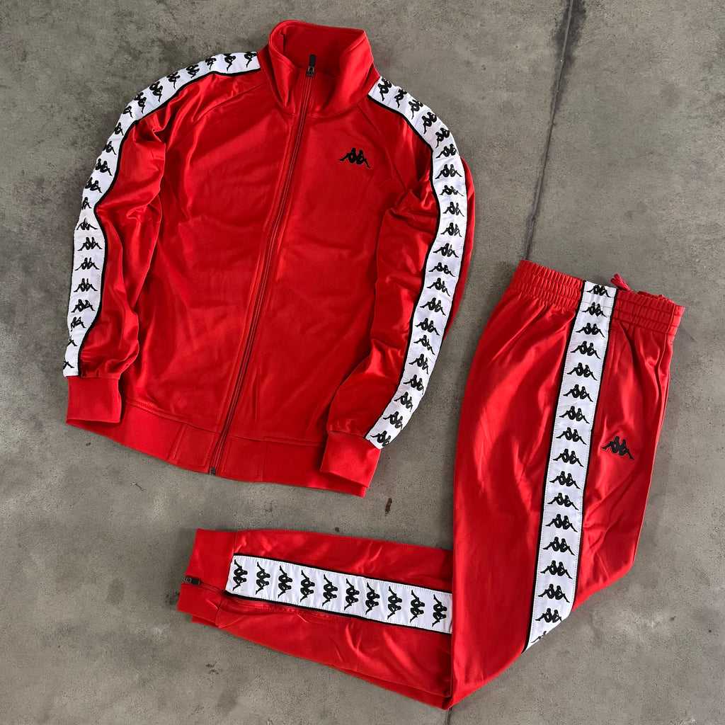 Tuta Kappa Anniston Rosso/Bianco