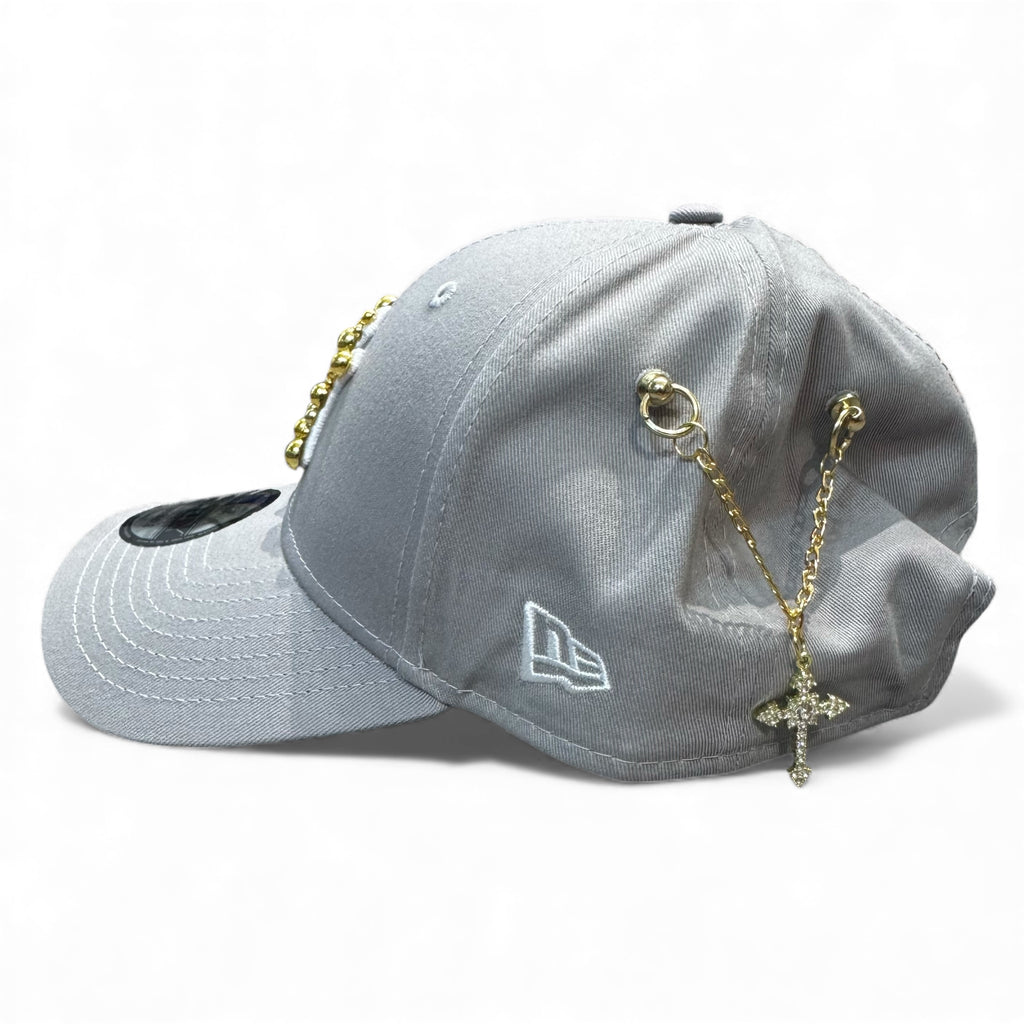 Cappellino New Era NY Custom Grigio
