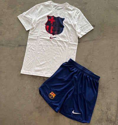Outfit Nike Barcellona Bianco/Blu