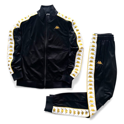 Tuta Kappa Anniston Nero/Giallo Gold