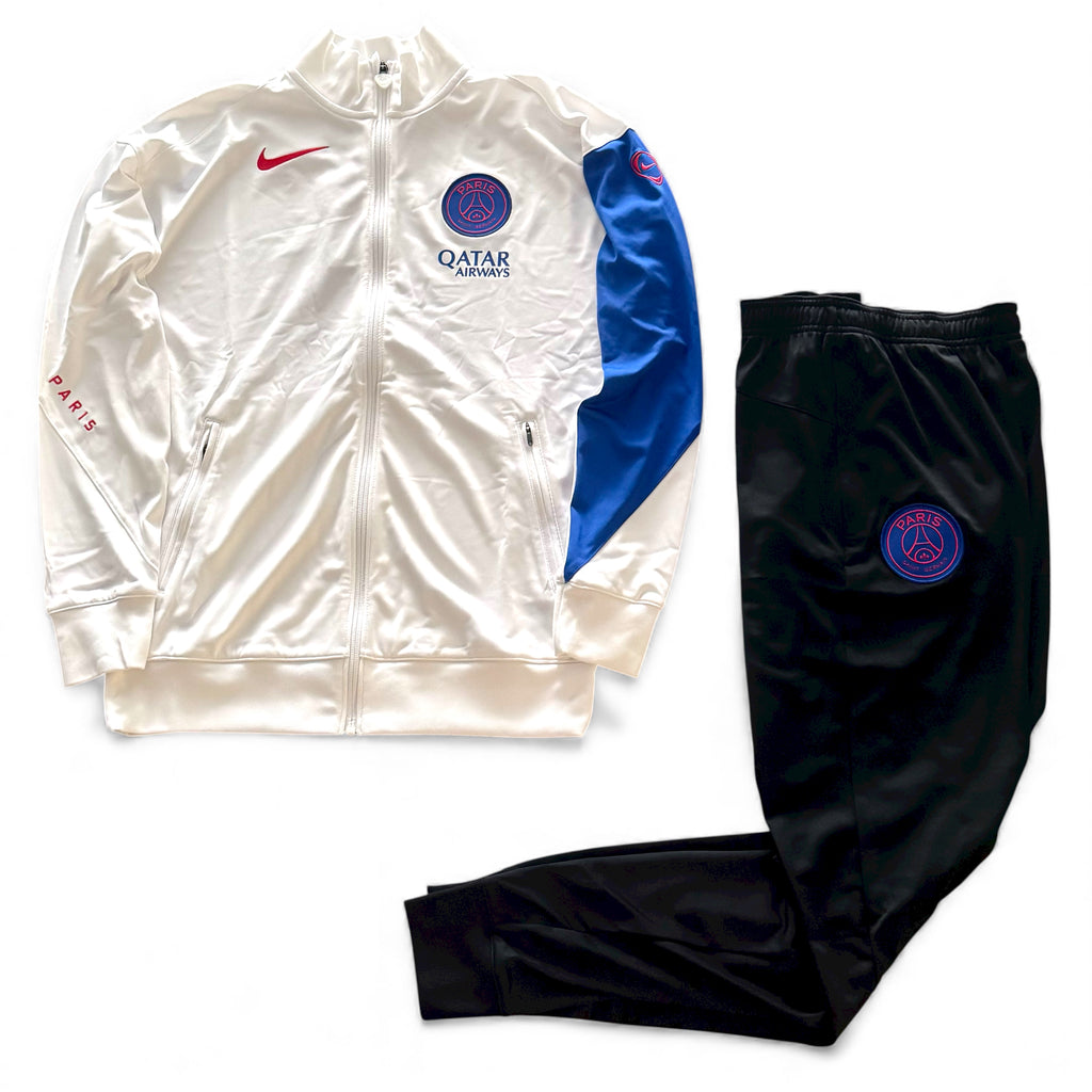 Tuta Nike PSG Dri-Fit Bianco/Nero