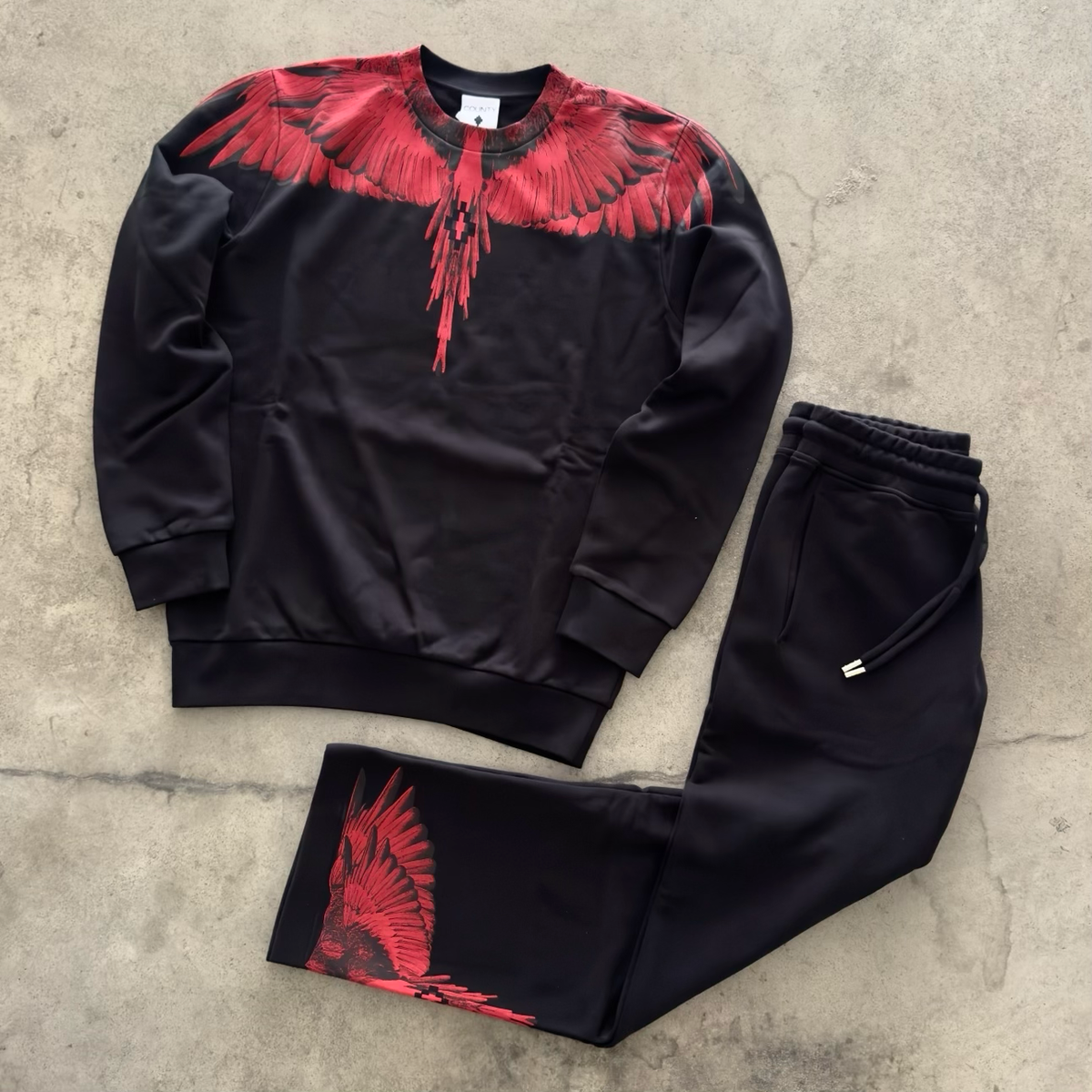 Tuta Marcelo Burlon 2027 Nero 043