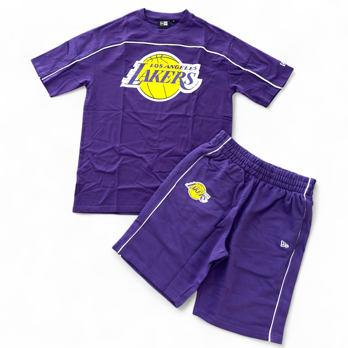 Outfit New Era Lakers Piping
