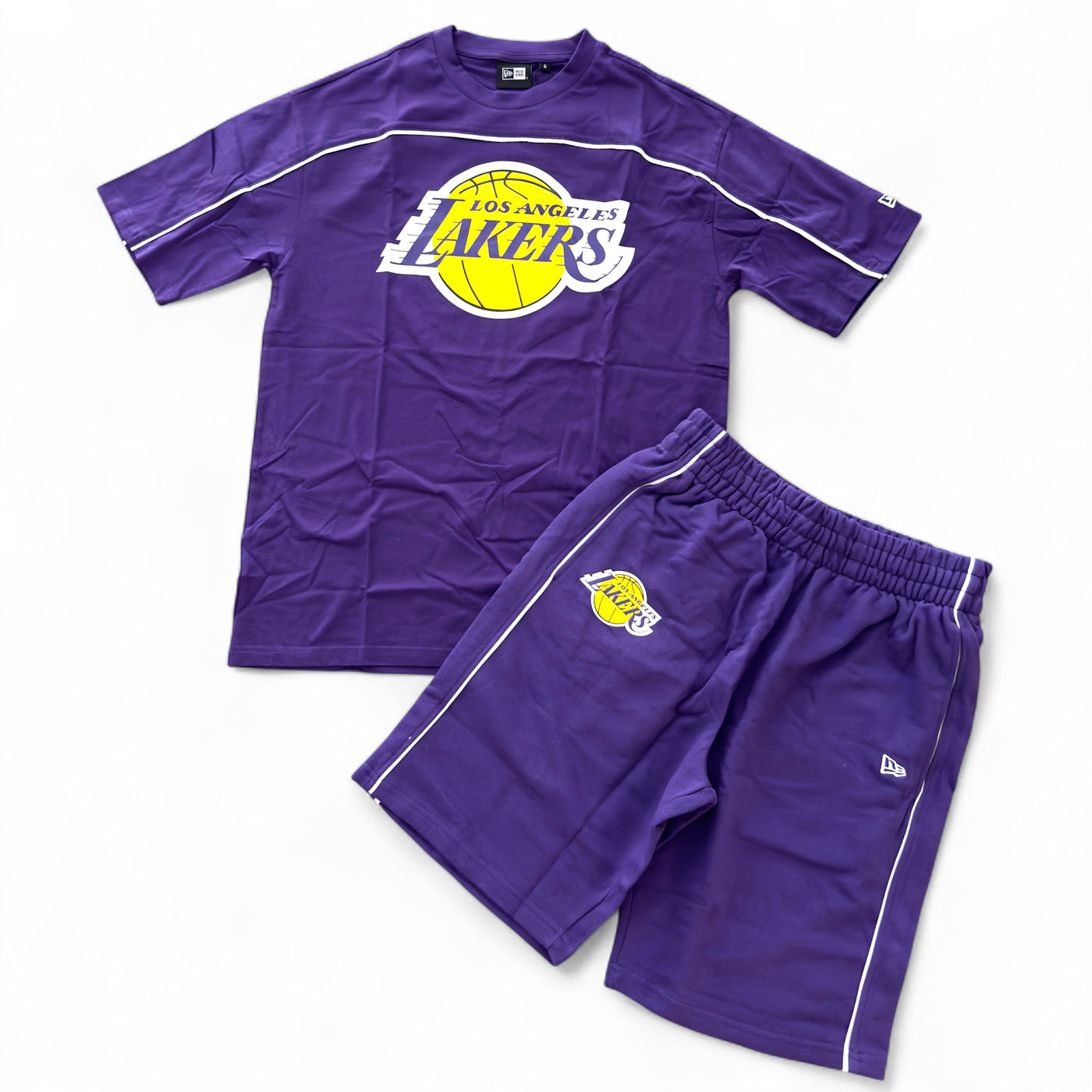 Outfit New Era Lakers Piping