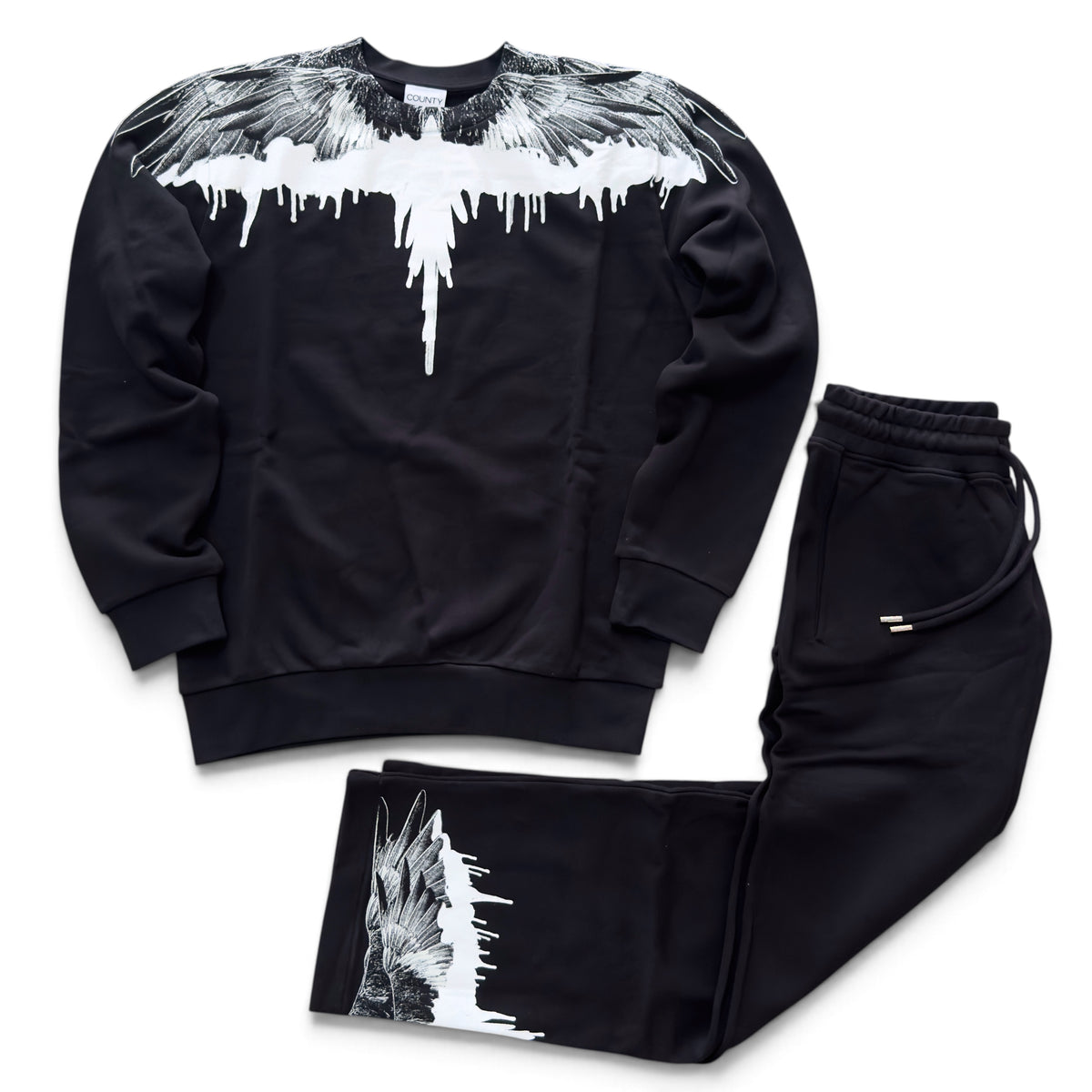 Tuta Marcelo Burlon 2027 Nero 082