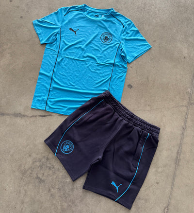Outfit Puma Manchester City Blu