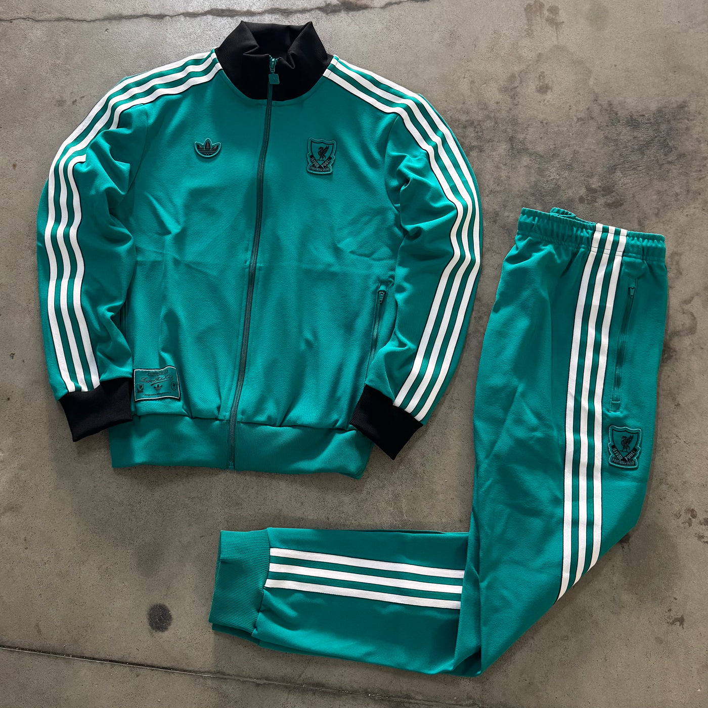 Tuta Adidas Liverpool Icon Verde