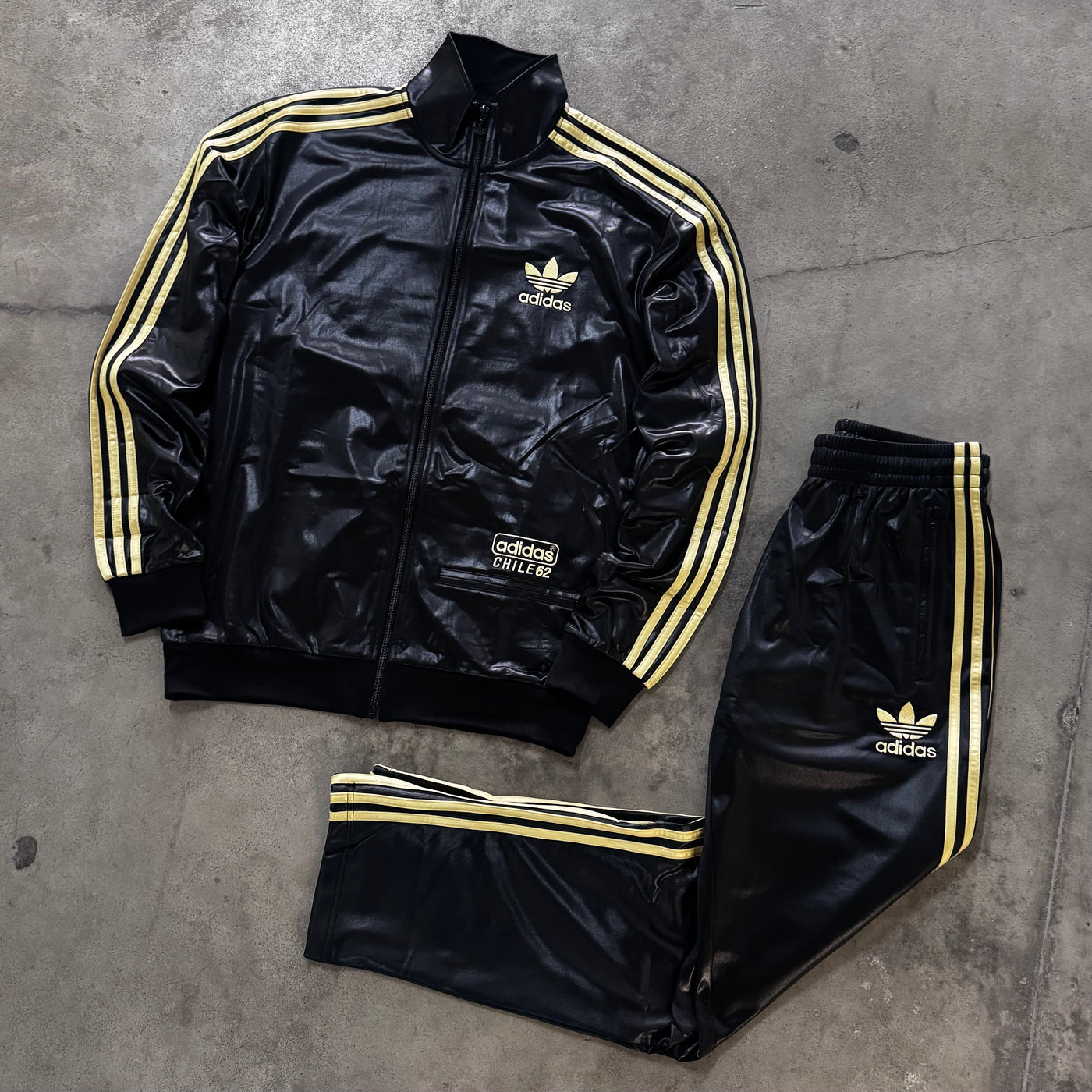 Tuta Adidas Chile 62 Nero/Oro