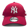 Cappellino New Era NY Custom Bordeaux
