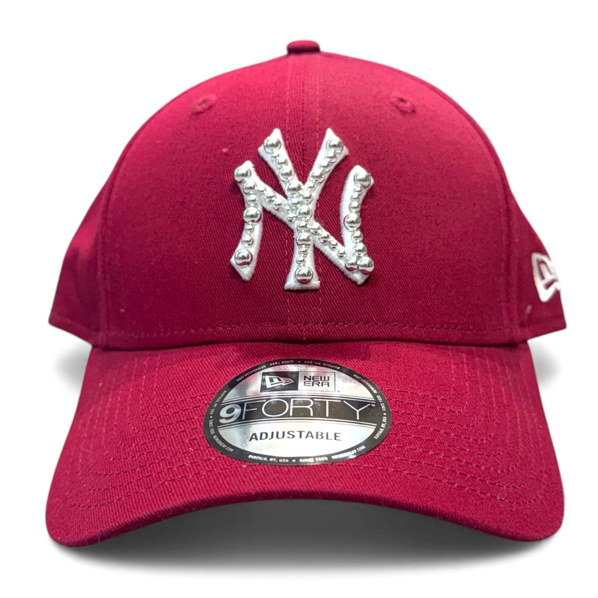 Cappellino New Era NY Custom Bordeaux