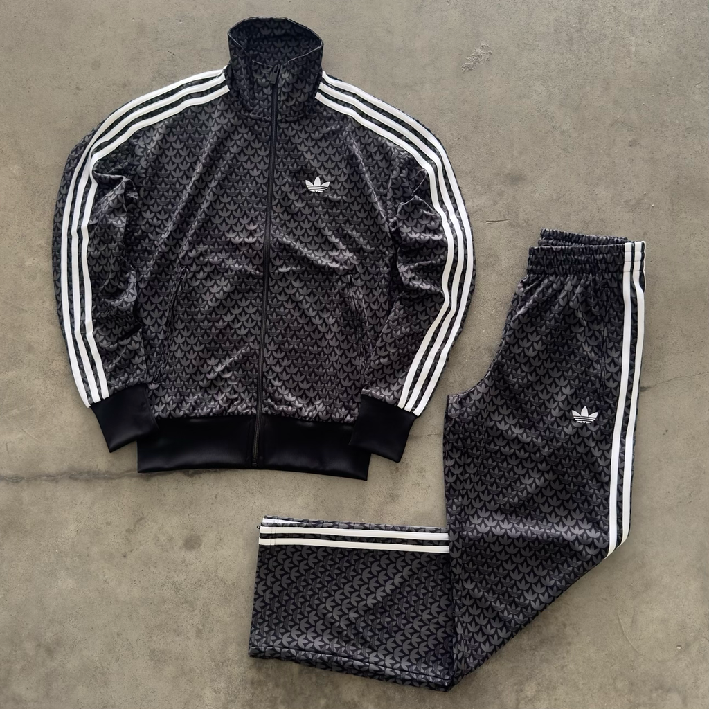 Tuta Adidas Monogram Nero