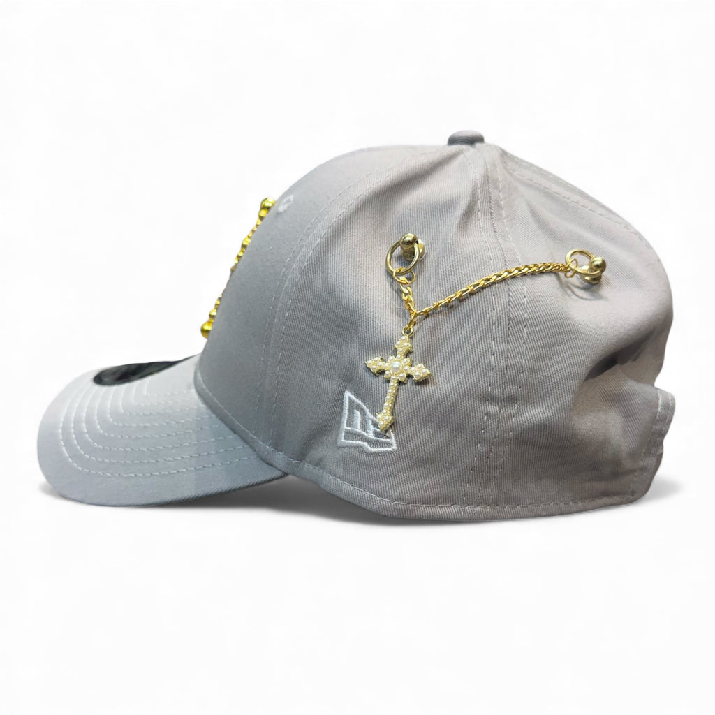 Cappellino New Era NY Custom Grigio