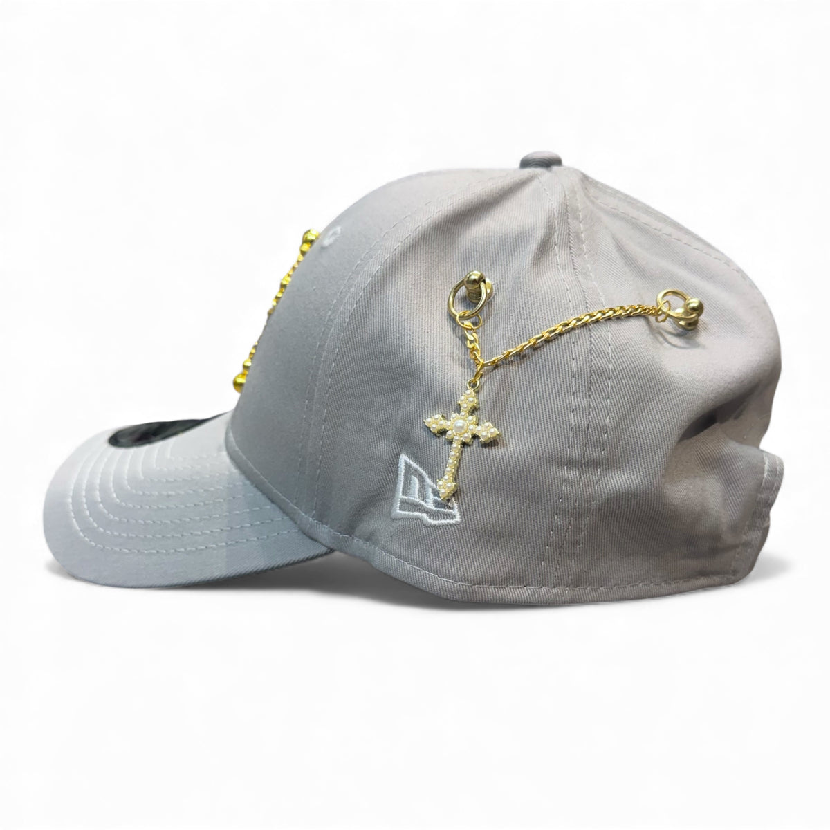 Cappellino New Era NY Custom Grigio