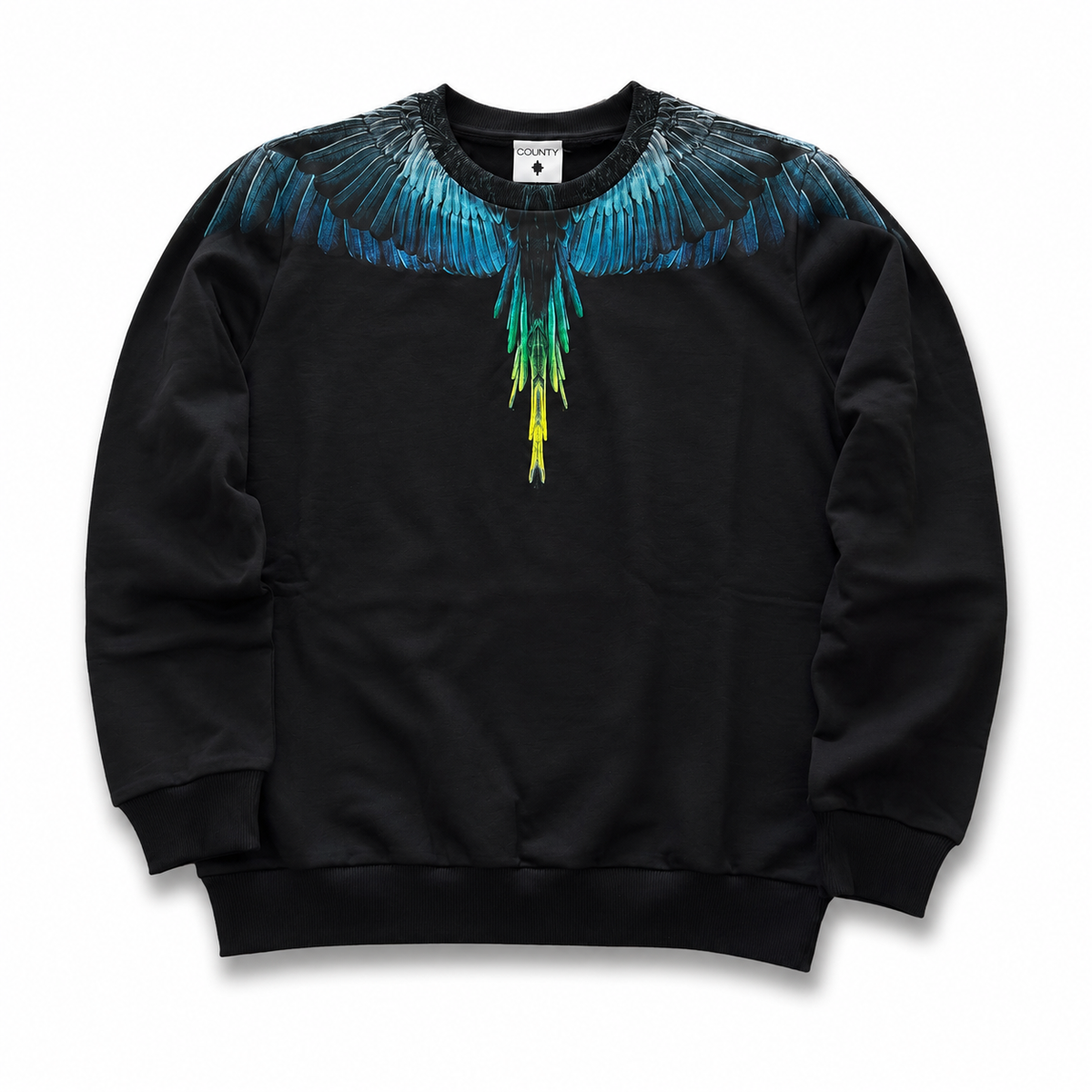Felpa Marcelo Burlon County Of Milan Nero 024