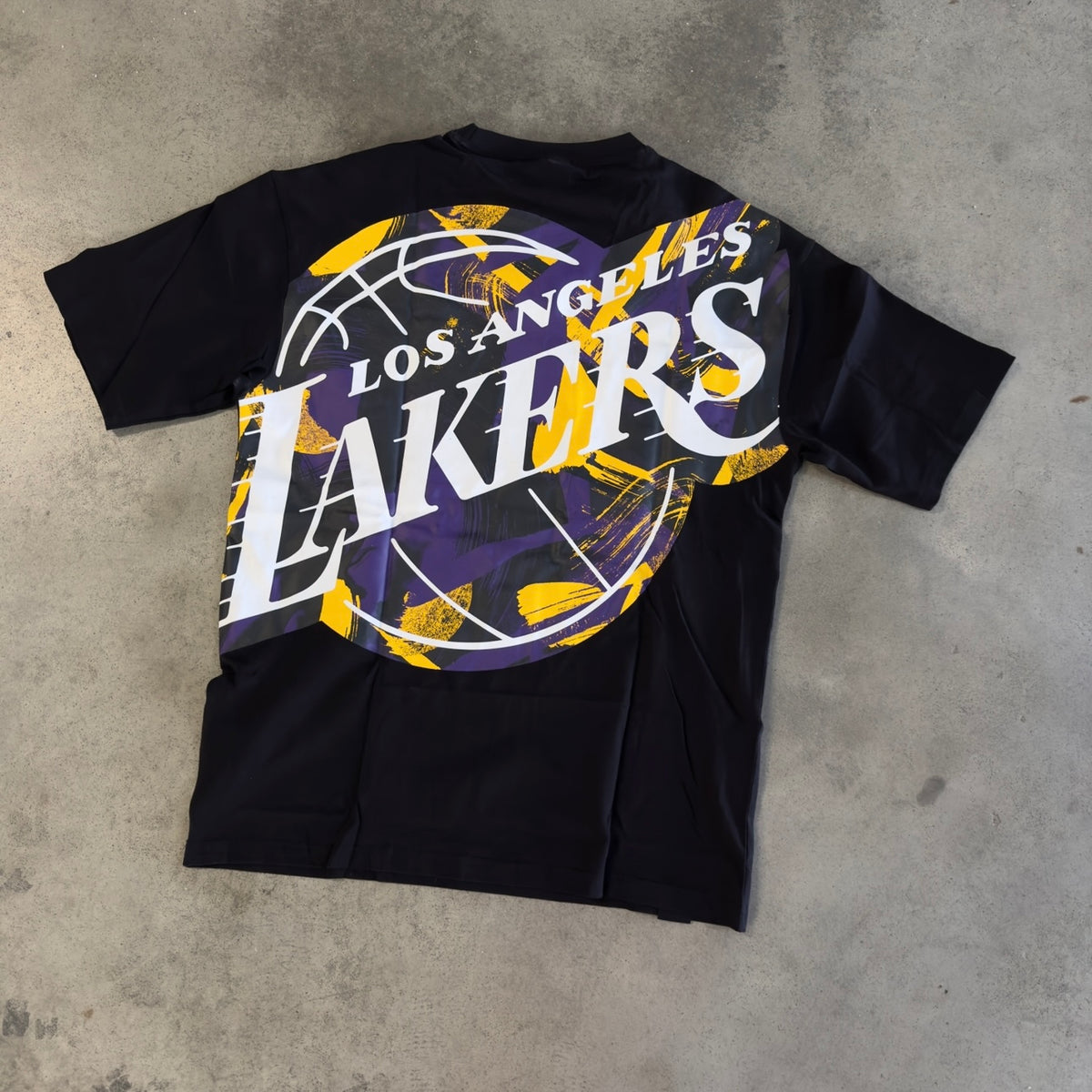 T-Shirt New Era Lakers Nero
