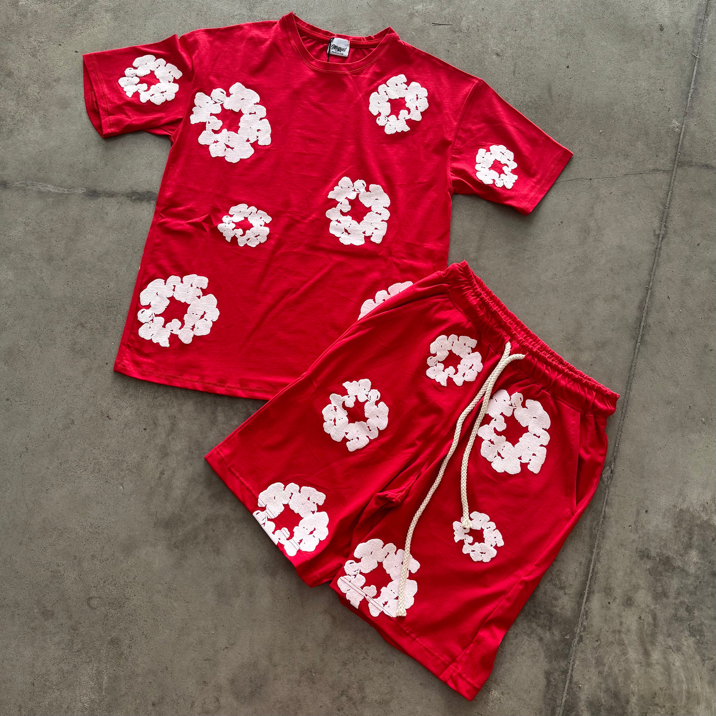 Outfit Miguel Fiorato Rosso