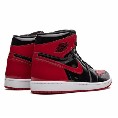 Air Jordan 1 High Patent Bred