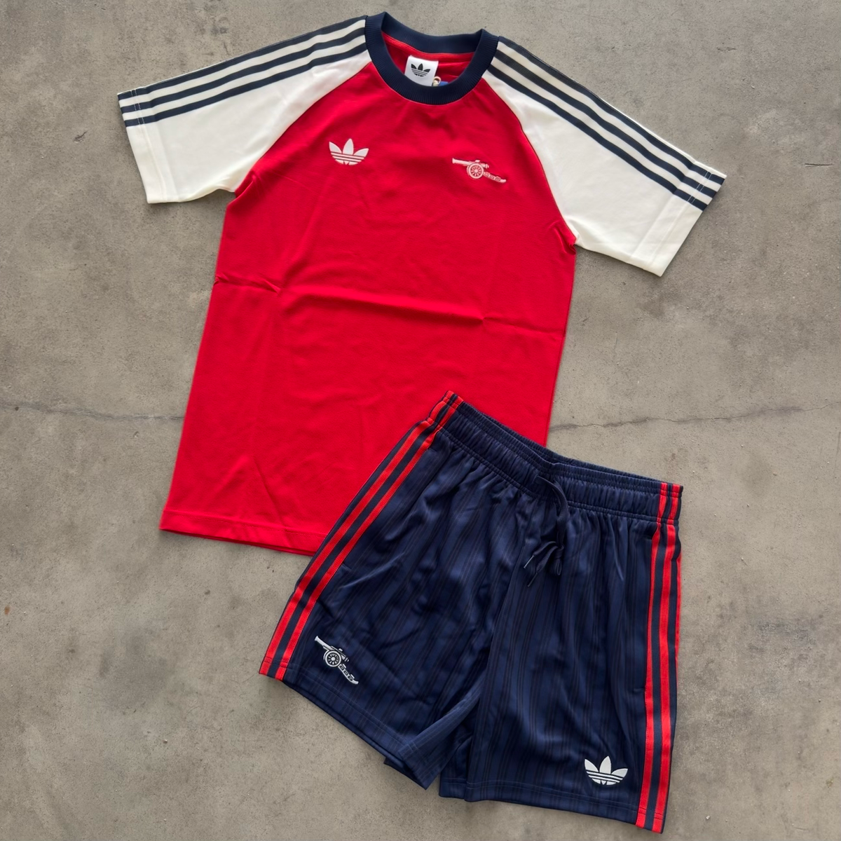 Outfit Adidas Arsenal Rosso/Blu